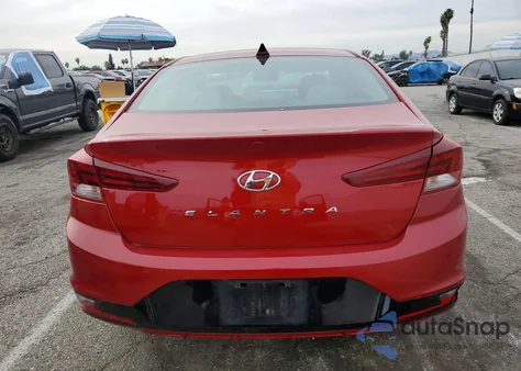 2019 Hyundai Elantra Sel z USA, uszkodzony, nr VIN KMHD84LF2KU783718
